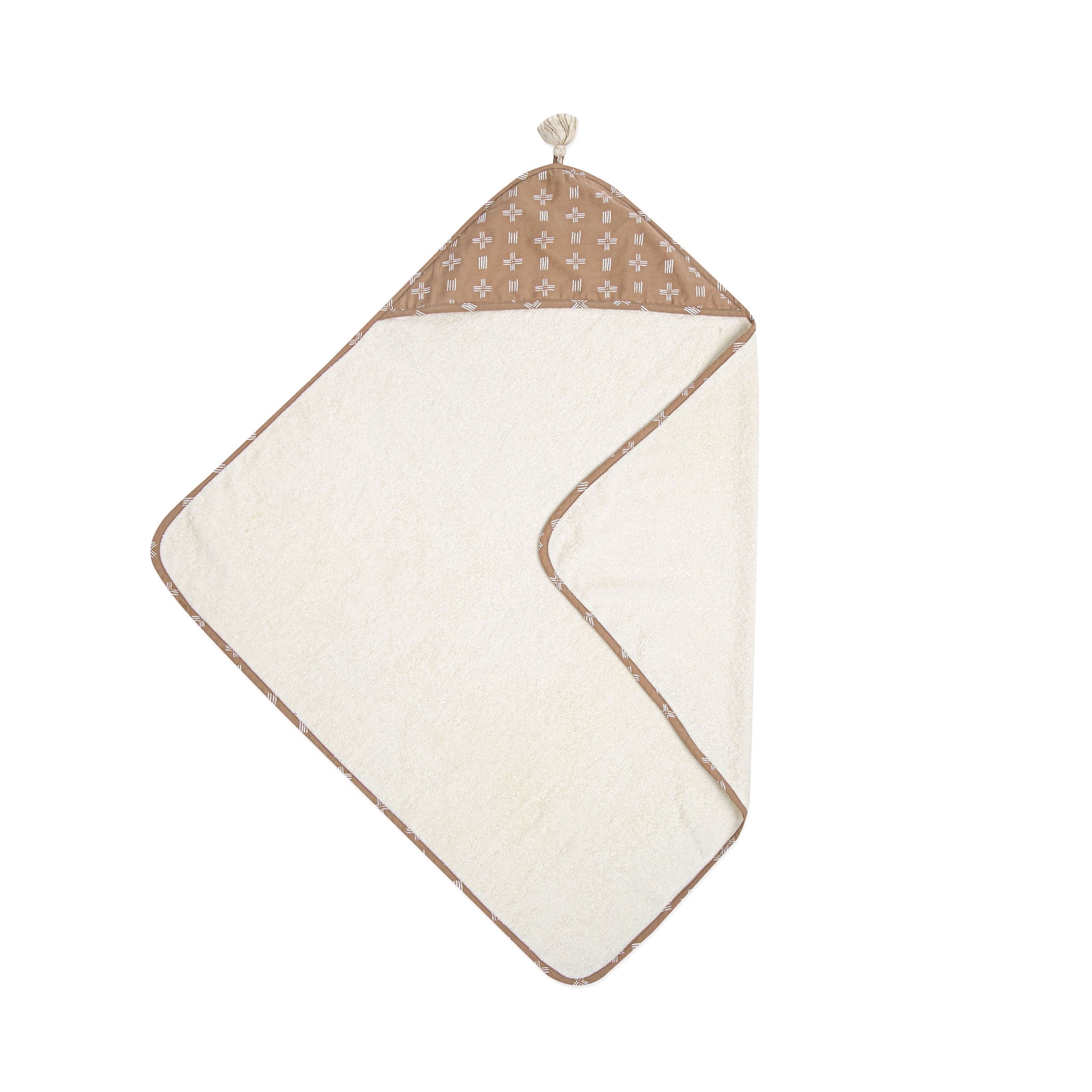 Crane Baby Copper Dash Quilted Changing Pad Cover - Soft Cotton Changing Pad, Nursery Essential