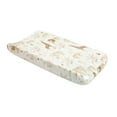 thumbnail image 1 of Crane Baby Kendi Quilted Changing Pad Cover, Kendi Safari Animal Print, 1 of 5