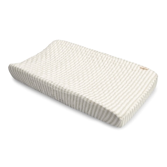 Crane Baby Organic Cotton Stripe Change Pad Cover