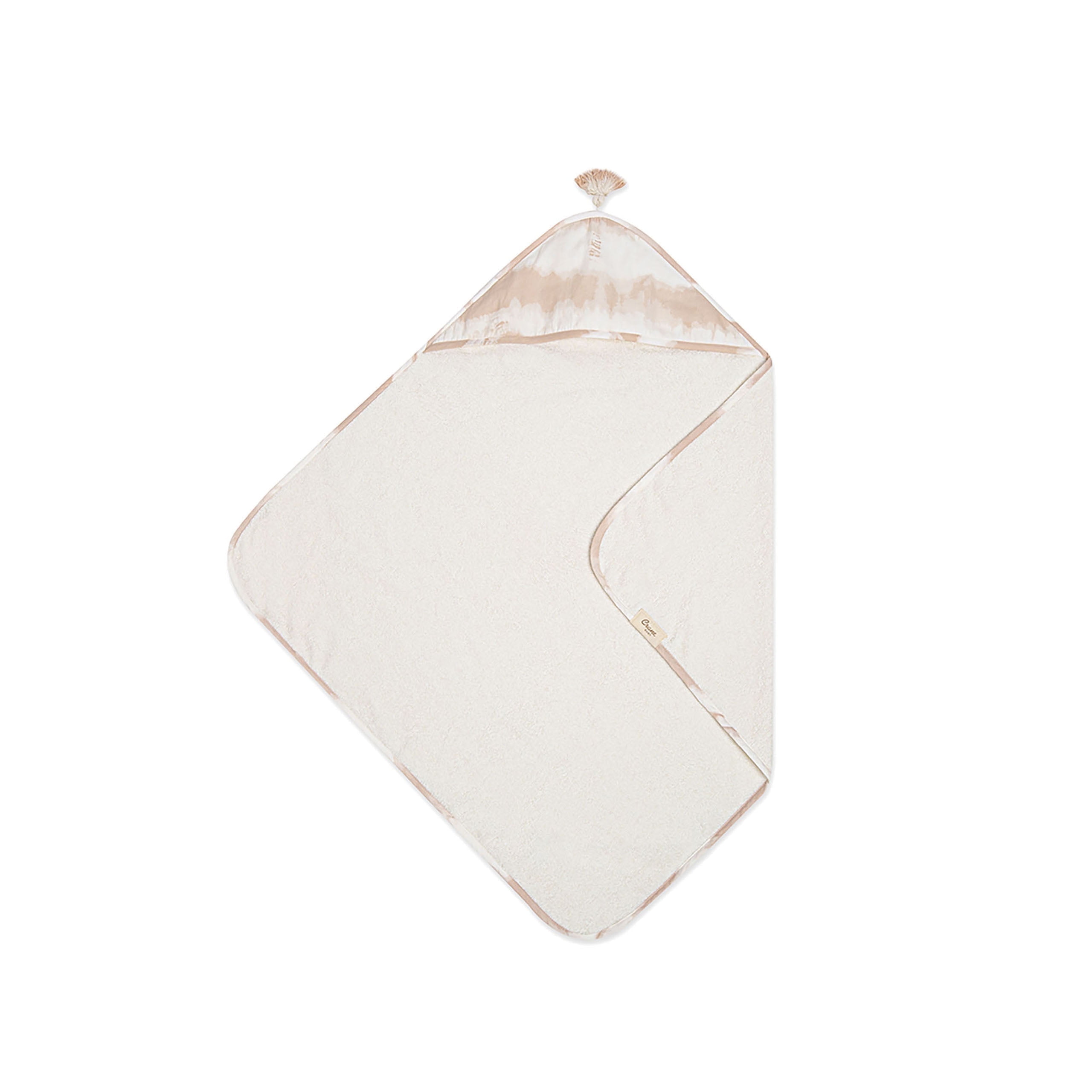 Crane Baby Parker Hooded Towel - Baby Bath Ultra Soft Absorbent Newborn Essentials