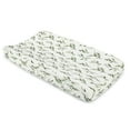 thumbnail image 1 of Crane Baby Parker Quilted Change Pad Cover - Leaf, 1 of 5