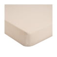 thumbnail image 1 of Crane Baby Pink Crib/Toddler Fitted Bed Sheets, Pink Desert Rose, 100% Cotton Muslin, 1 of 5