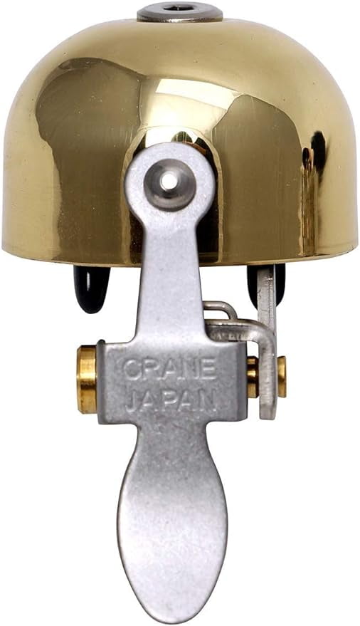 Crane Bike Bell ENe Bicycle Bell, Made in Japan for Road Bikes or