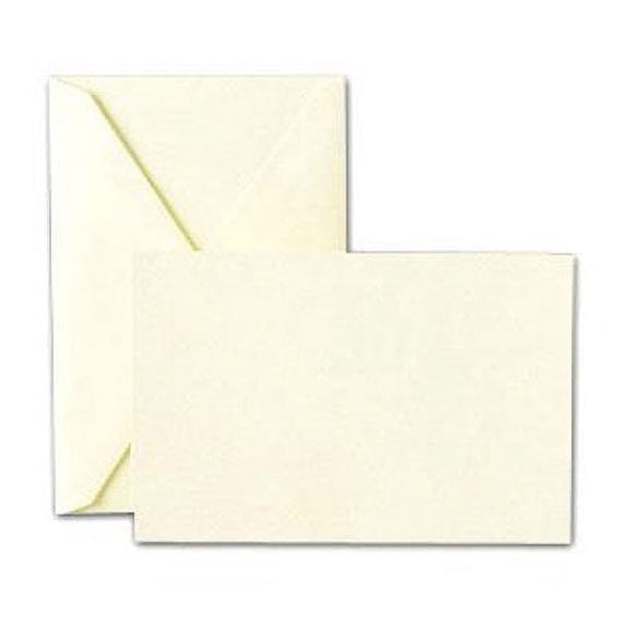 Crane & Co. Ecru Correspondence Card and Envelopes CC3116