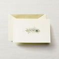 thumbnail image 1 of Crane & Co. Hand Engraved Peacock Feather Note, 1 of 1