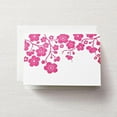 thumbnail image 1 of Crane & Co. Letterpress Plum Blossom Note (CF1329), Pack of 10, 1 of 2