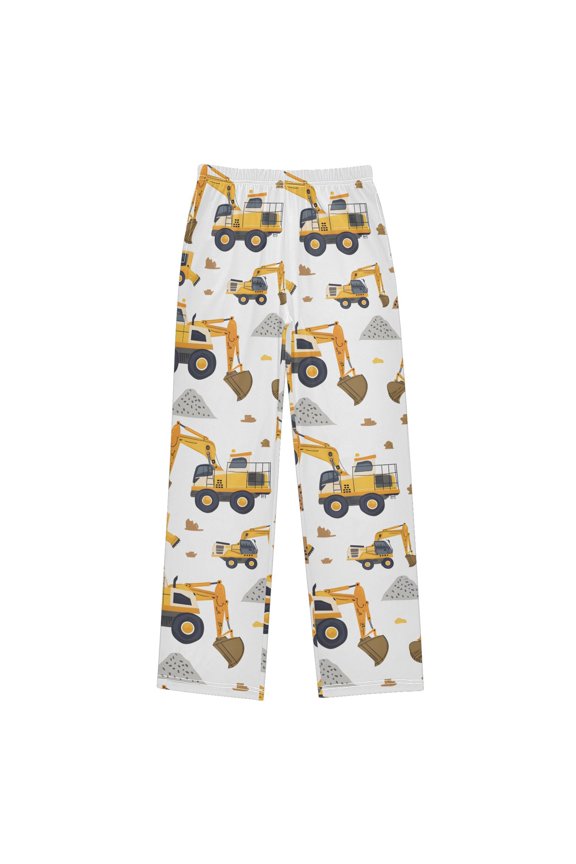Crane Hand Drawn Pajama Pants Soft Lightweight Lounge Pants Bottoms Sleep Pants Warm Comfy