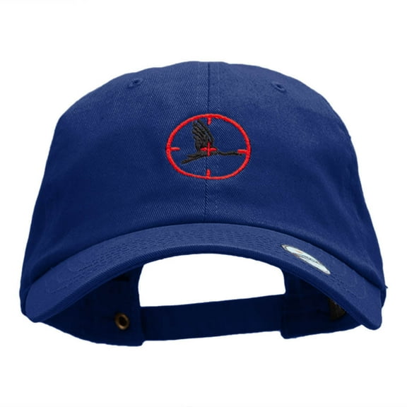Crane Hunter Embroidered Washed Cap - Royal OSFM