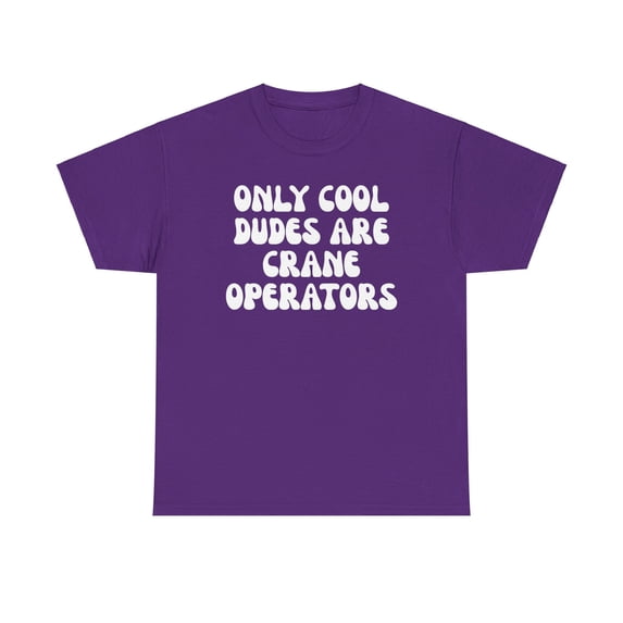 Crane Operator Shirt Gifts Tshirt Crew Neck Short Sleeve