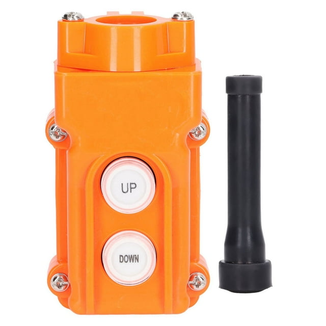 Crane Push Button Switch Plastic Pendant Control Station Up Down Hoist ...