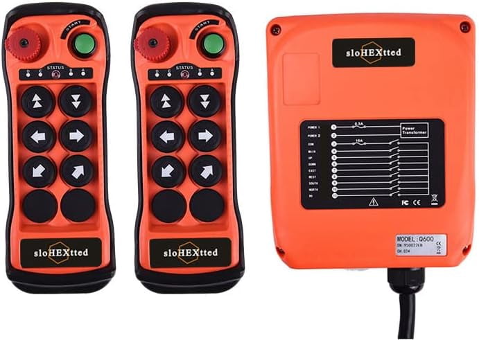 Crane Remote Control Wireless Radio Industrial Overhead Bridge Electric ...