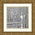 thumbnail image 1 of Crane, Rita 12x12 Gold Ornate Wood Framed with Double Matting Museum Art Print Titled - Along the Canal, 1 of 4