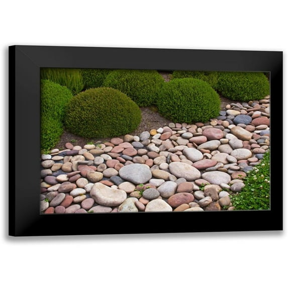 Crane, Rita 14x11 Black Modern Framed Museum Art Print Titled - Garden Glimpse VIII
