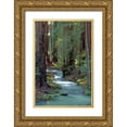 thumbnail image 1 of Crane, Rita 17x24 Gold Ornate Wood Framed with Double Matting Museum Art Print Titled - Redwood Forest IV, 1 of 4