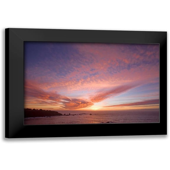 Crane, Rita 18x13 Black Modern Framed Museum Art Print Titled - Sunset Sky I