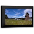 thumbnail image 1 of Crane, Rita 18x13 Black Modern Framed Museum Art Print Titled - Village Meadow II, 1 of 5