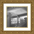 thumbnail image 1 of Crane, Rita 26x26 Gold Ornate Wood Framed with Double Matting Museum Art Print Titled - Belle Epoque I BW Square, 1 of 4