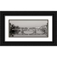 thumbnail image 1 of Crane, Rita 32x16 Black Ornate Wood Framed with Double Matting Museum Art Print Titled - Tuscan Bridge III, 1 of 4