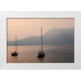 thumbnail image 1 of Crane, Rita 32x23 White Modern Wood Framed Museum Art Print Titled - Lake Como Sailboats III, 1 of 4