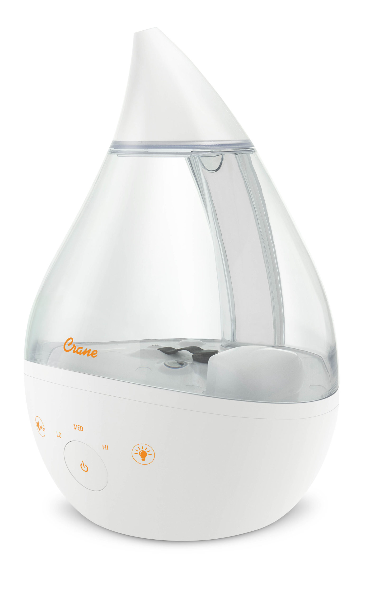 Pelonis 1.2 Gallon Warm Mist Humidifier, White, PSU12W1WW