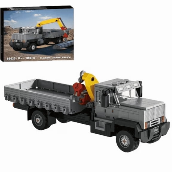 Crane Truck Building Blocks Set Compatible with Lego Cars for Adults Boys Toy 349Pcs
