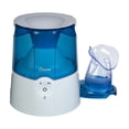thumbnail interactive-video image 1 of Crane Steam Inhaler & Warm Mist Humidifier, 0.5 Gallon, Humidifier FSA Eligible, Blue & White, Ideal Humidifiers for Bedroom, Sinus Inhaler, Vaporizer HSA, Vaporizer For Congestion, 1 of 7