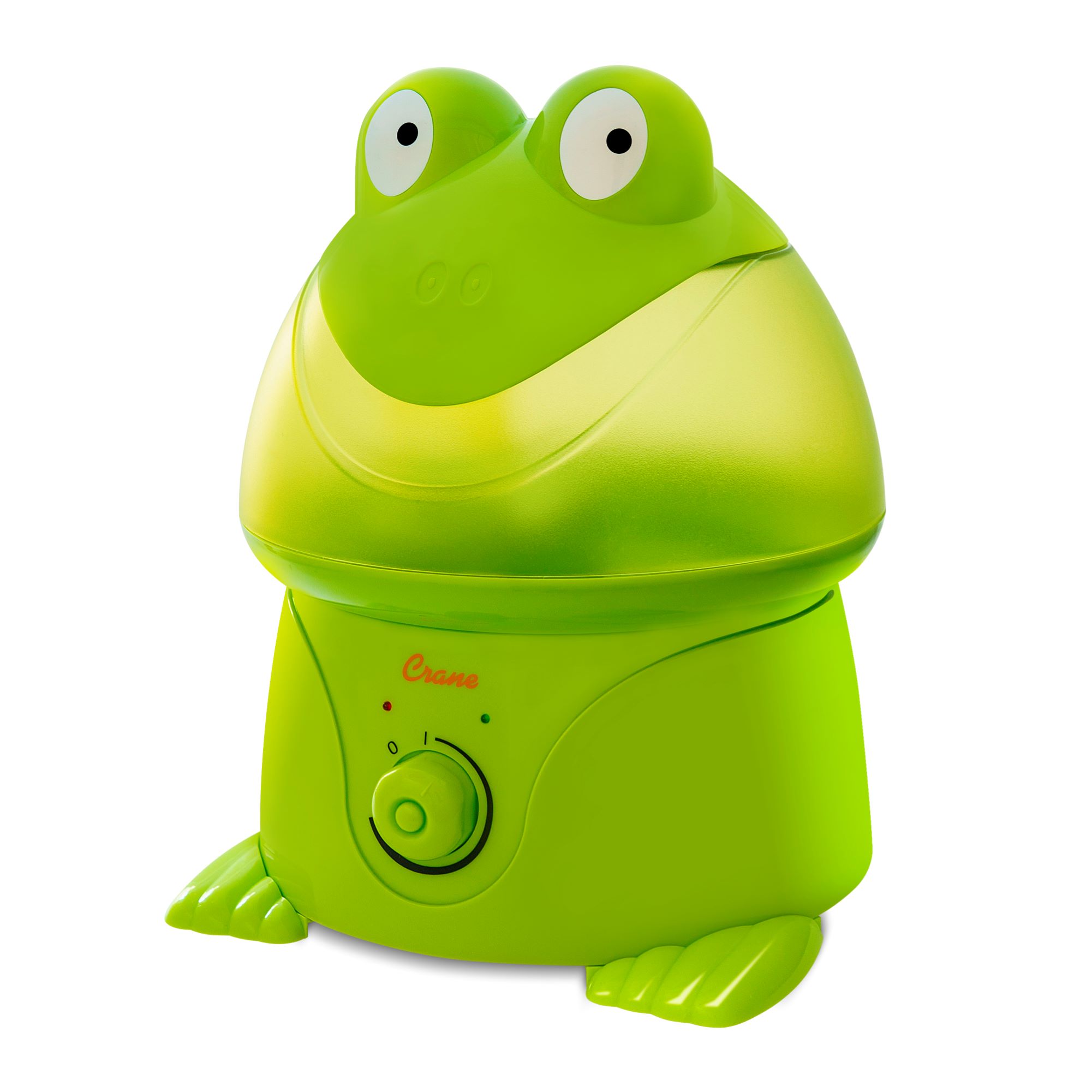 Crane USA Adorable Ultrasonic Cool Mist Humidifier, 1 Gallon, 500 Sq Ft Coverage, 24 Hour Run Time - Frog - image 1 of 7