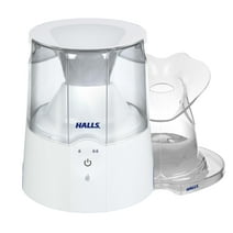 Crane x HALLS® 2-in-1 0.5 Gal. Warm Mist Humidifier & Steam Inhaler