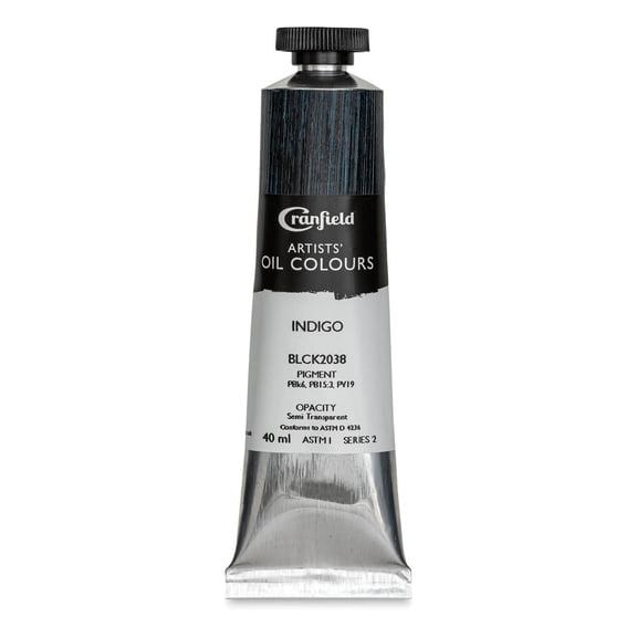 Cranfield Artists' Oils - Indigo, 40 ml, Tube