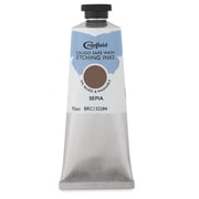 Cranfield Caligo Safe Wash Etching Ink - Sepia Hue, 75 ml Tube