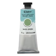 Cranfield Caligo Safe Wash Relief Ink - Sage Green, 75 ml