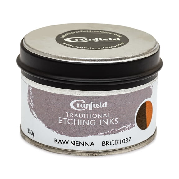 Cranfield Traditional Etching Ink - Raw Sienna, 250 g