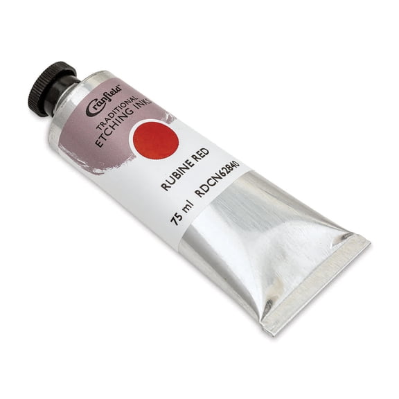 Cranfield Traditional Etching Ink - Rubine Red, 75 ml