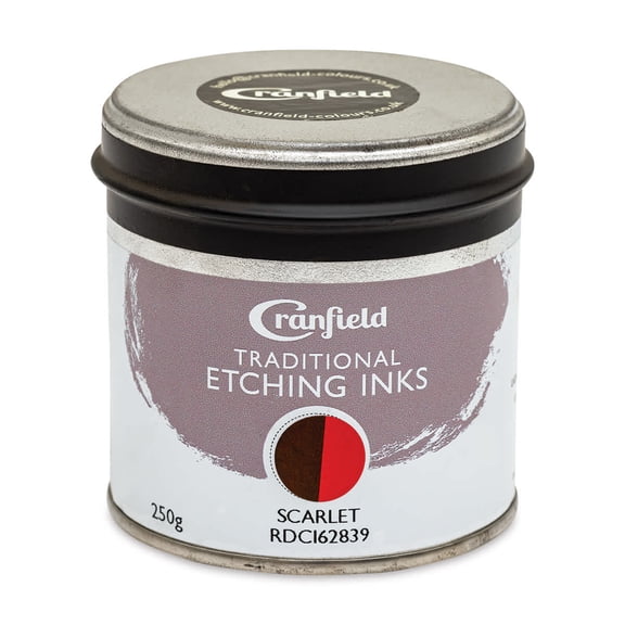 Cranfield Traditional Etching Ink - Scarlet, 250 g
