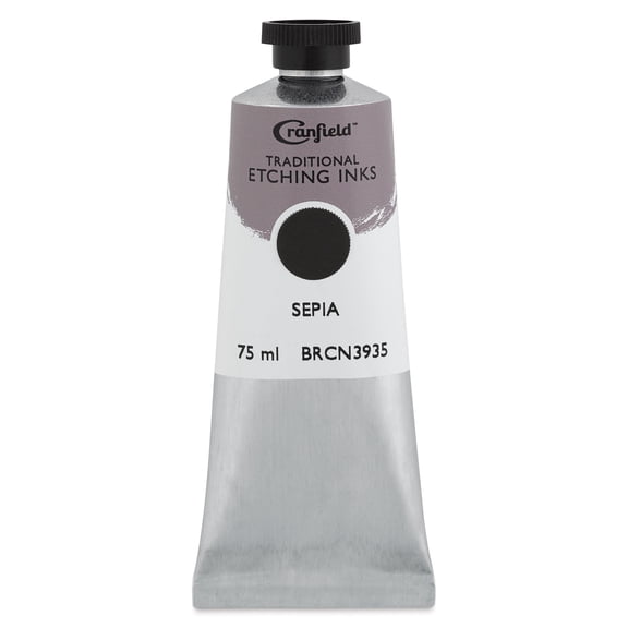 Cranfield Traditional Etching Ink - Sepia, 75 ml