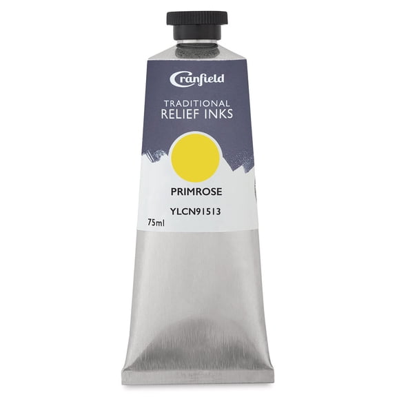 Cranfield Traditional Relief Ink - Primrose Yellow, 75 ml