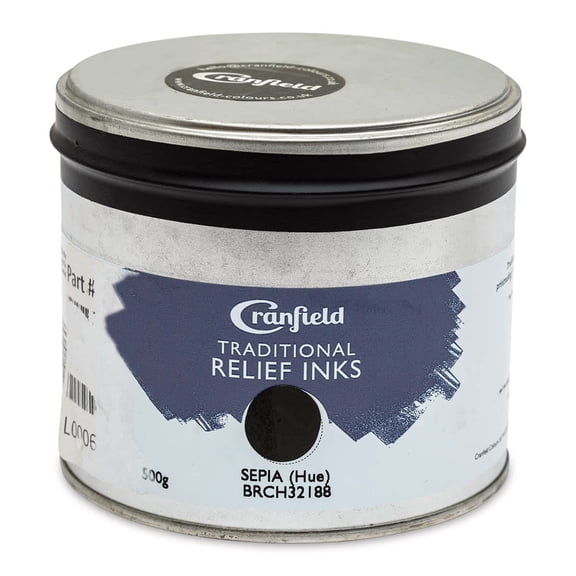 Cranfield Traditional Relief Ink - Sepia, 500 g