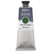 Cranfield Traditional Relief Ink - Viridian Green, 75 ml