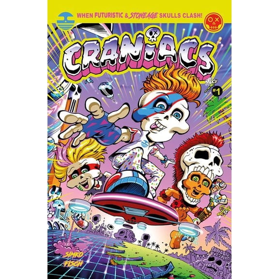 Craniacs #1 (of 4) Cvr E Joe Simko Exclusive Trading Card By Joe Simko Var Titan Comics Comic Book