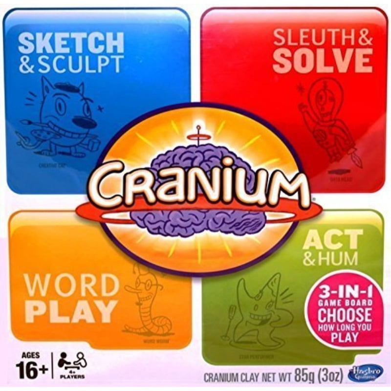 Cranium 3In1 Game Board (2014) 600 Cards