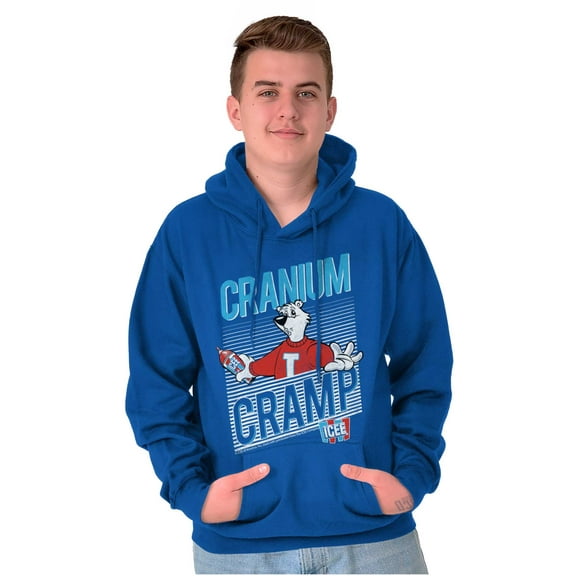 Cranium Cramp Brain Freeze Icee Hoodie Sweatshirt Women Men Brisco Brands M