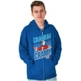 thumbnail image 1 of Cranium Cramp Brain Freeze Icee Zip Up Hoodie Men's Women's Brisco Brands M, 1 of 6