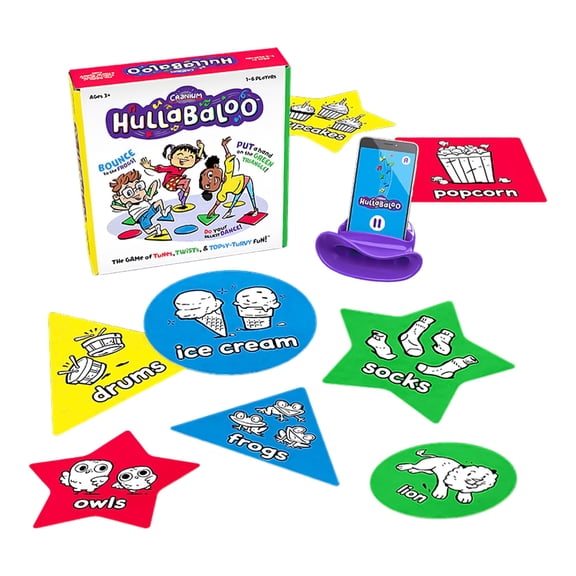 Cranium Cranium Hullabaloo Pre-School Board Games, Cardboard Multicolor, 10.50 in