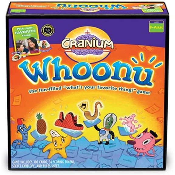 Cranium Whoonu Card Game