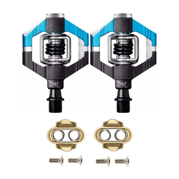 Crank Brothers Candy 7 Dual Sided Clipless Pedals 9/16" Alloy Electric Blue/Blk