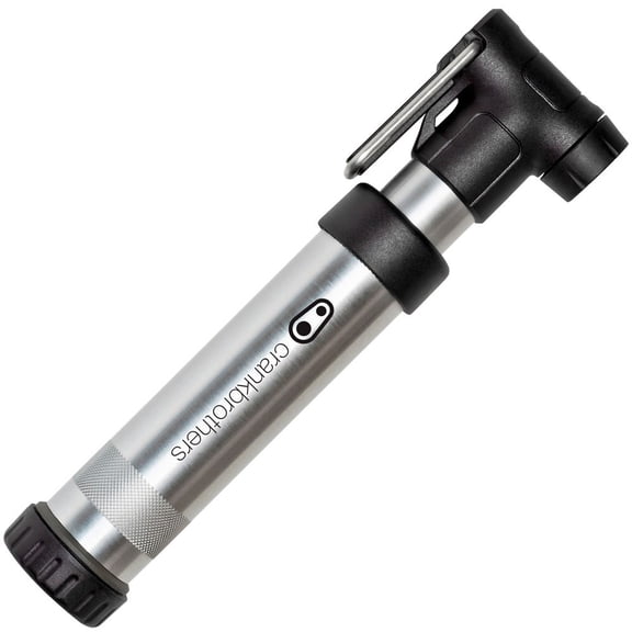 Crank Brothers Gem S Short Frame Pump: Silver