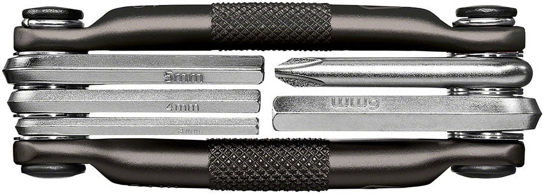 Crank Brothers Multi-5 Tool: Midnight High Tensile Steel Multitool