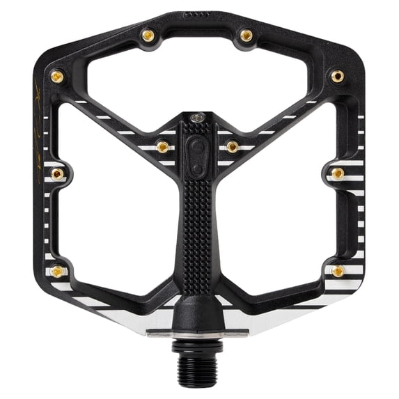 Crankbrothers Stamp 7 Fabio Wibmer Signature Edition Pedals - Platform, Aluminum, 9/16", Black, Large
