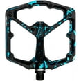 thumbnail image 1 of Crank Brothers Stamp 7 Platform Pedals 9/16" Alloy Body Limited Splatter Blue LG, 1 of 5