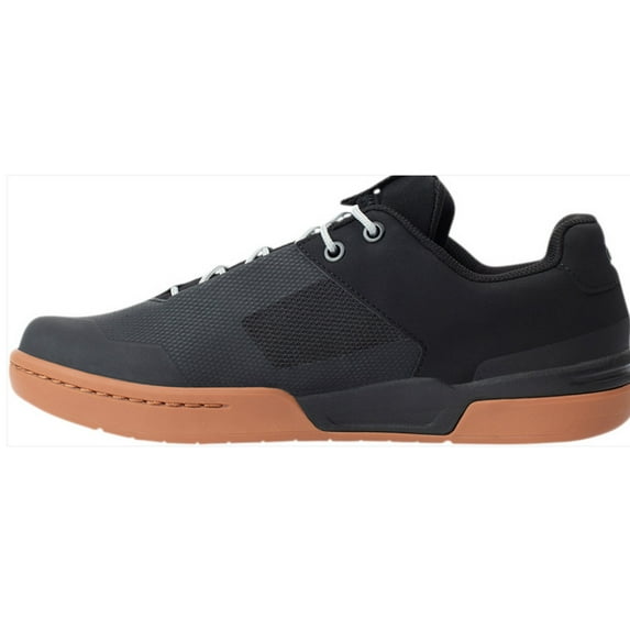 Crank Brothers Stamp Lace Men's Flat Shoe - Black/Silver/Gum, Size 12.5